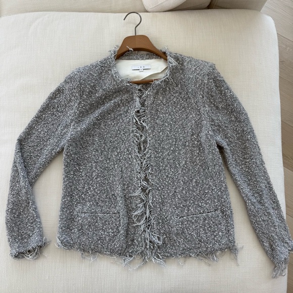 IRO Shavani Jacket - Grey - Picture 1 of 3